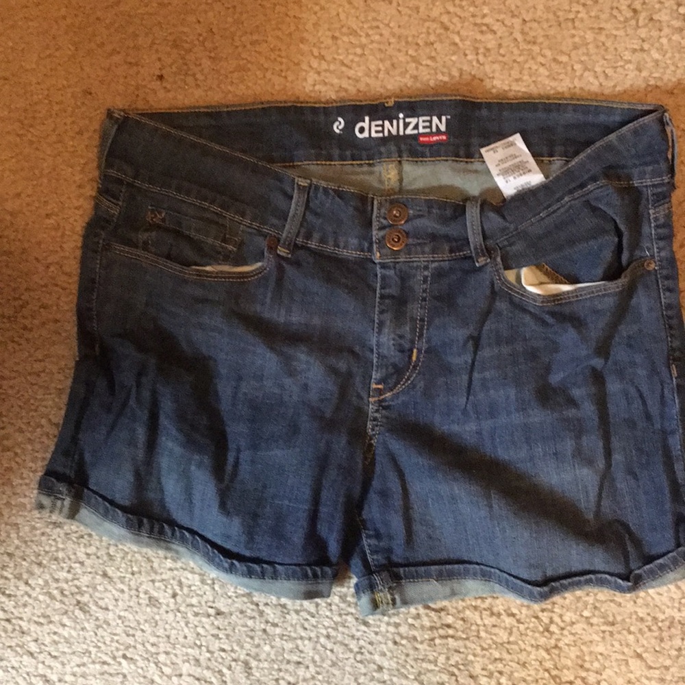 Levi’s denizen denim shorts 12